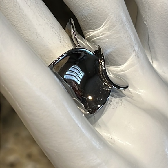 NWOT BIG and BOLD Stainless Steel Ring - Picture 4 of 8